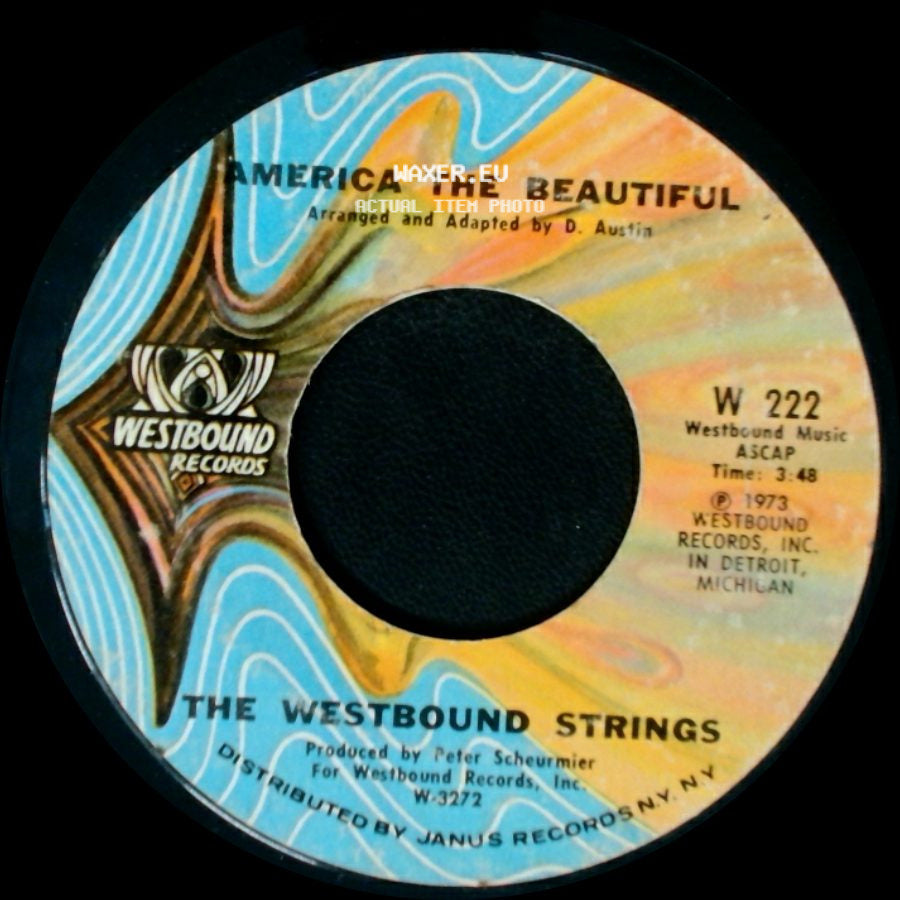 Byron Mac Gregor / The Westbound Strings - Americans / America The Beautiful side B