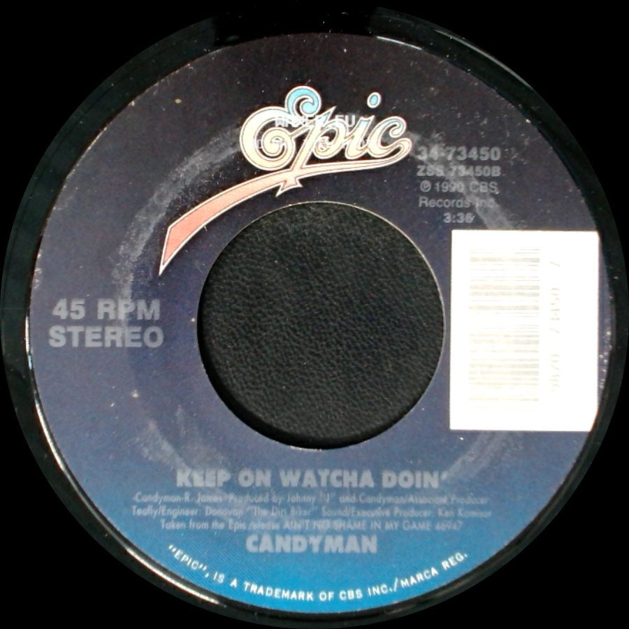 Candyman - Knockin' Boots (Ooh Boy Mix) / Keep On Watcha Doin' side B