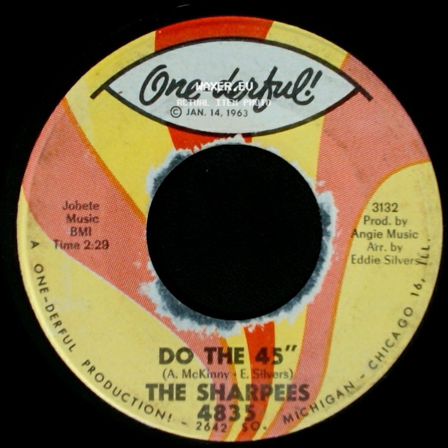 The Sharpees - Do The 45" / Make Up Your Mind side A