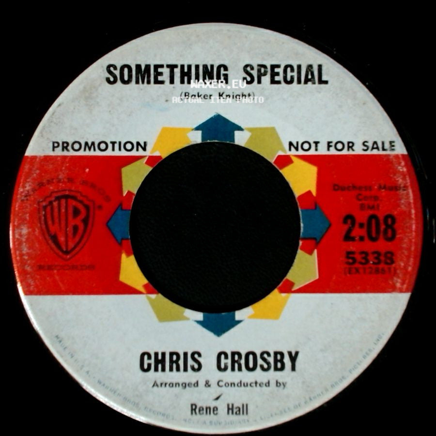 Chris Crosby - Something Special / Someday After Forever side A