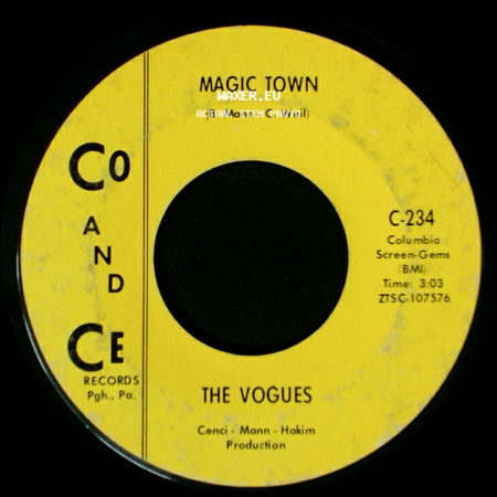 The Vogues - Humpty Dumpty / Magic Town side B