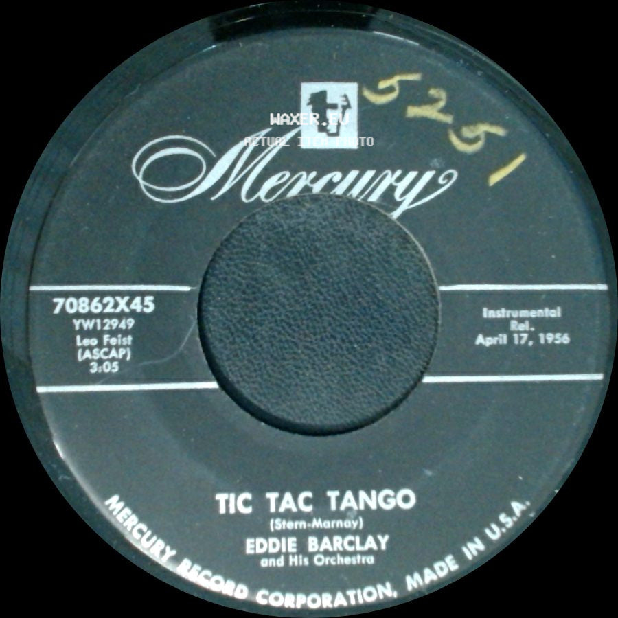 Eddie Barclay And His Orchestra - Tic Tac Tango / La Chnouf side A