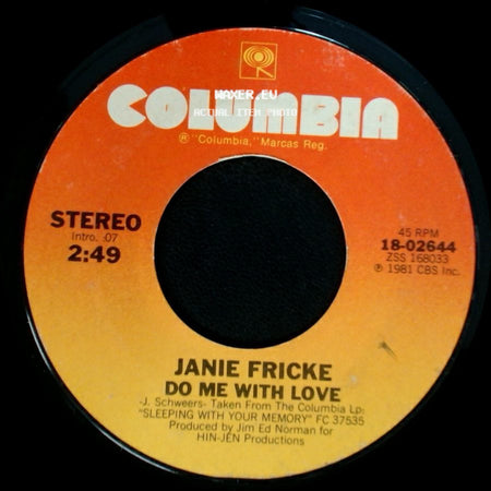 Janie Fricke - Do Me With Love / If You Could See Me Now side A