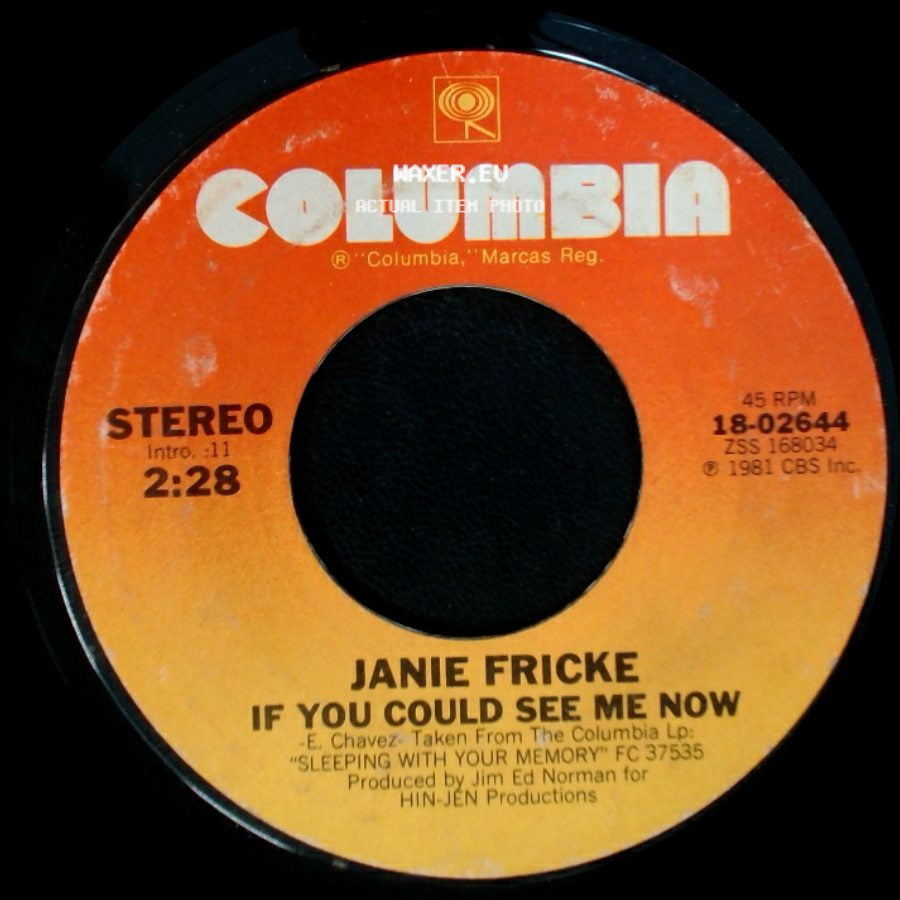 Janie Fricke - Do Me With Love / If You Could See Me Now side B