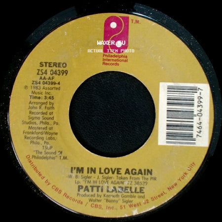 Patti Labelle - Love, Need And Want You / I'm In Love Again side B