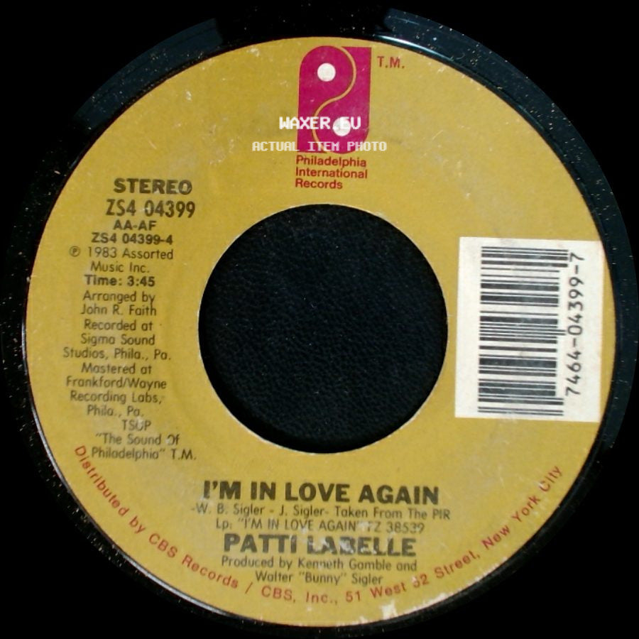 Patti Labelle - Love, Need And Want You / I'm In Love Again side B