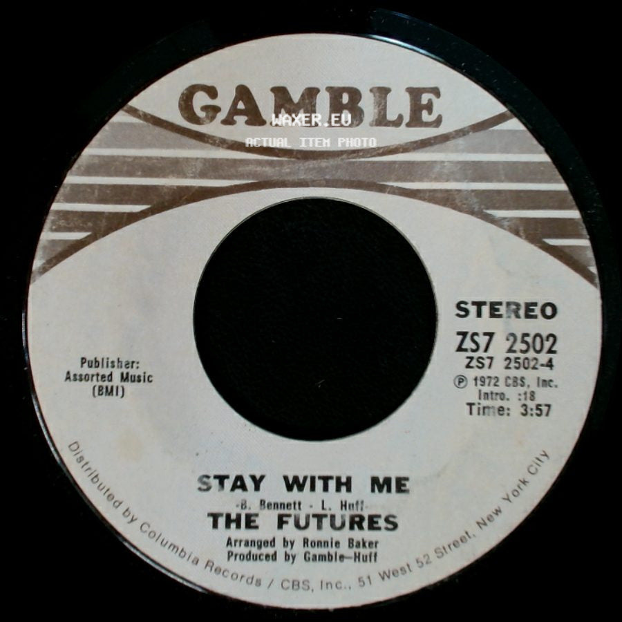 The Futures - Stay With Me / Love Is Here side A
