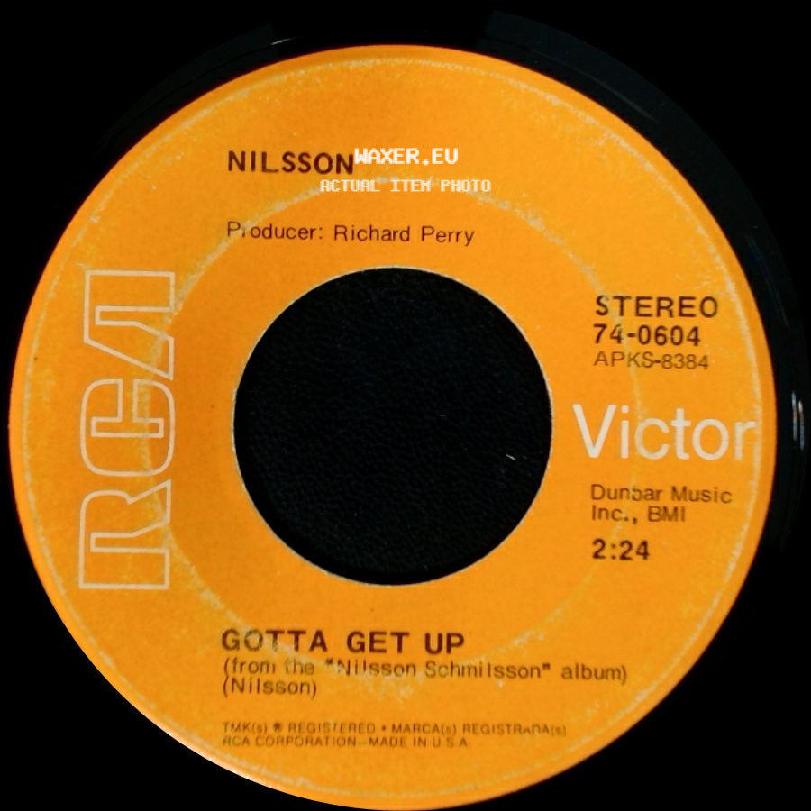 Nilsson - Without You / Gotta Get Up side B