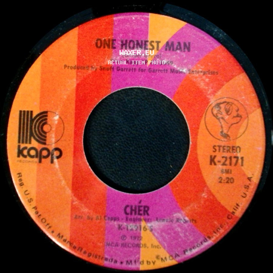Cher / Chér - One Honest Man / Living In A House Divided side A