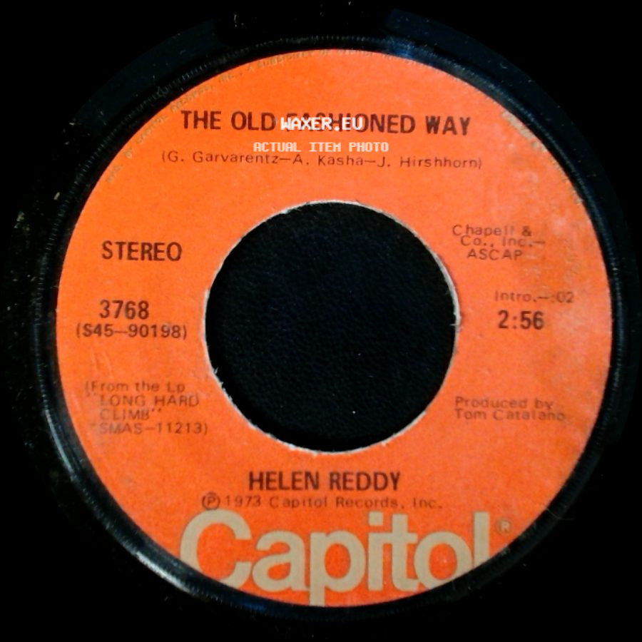 Helen Reddy - The Old Fashioned Way / Leave Me Alone (Ruby Red Dress) side A