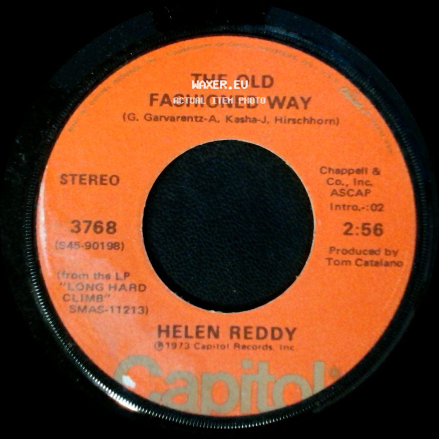 Helen Reddy - The Old Fashioned Way / Leave Me Alone (Ruby Red Dress) side A