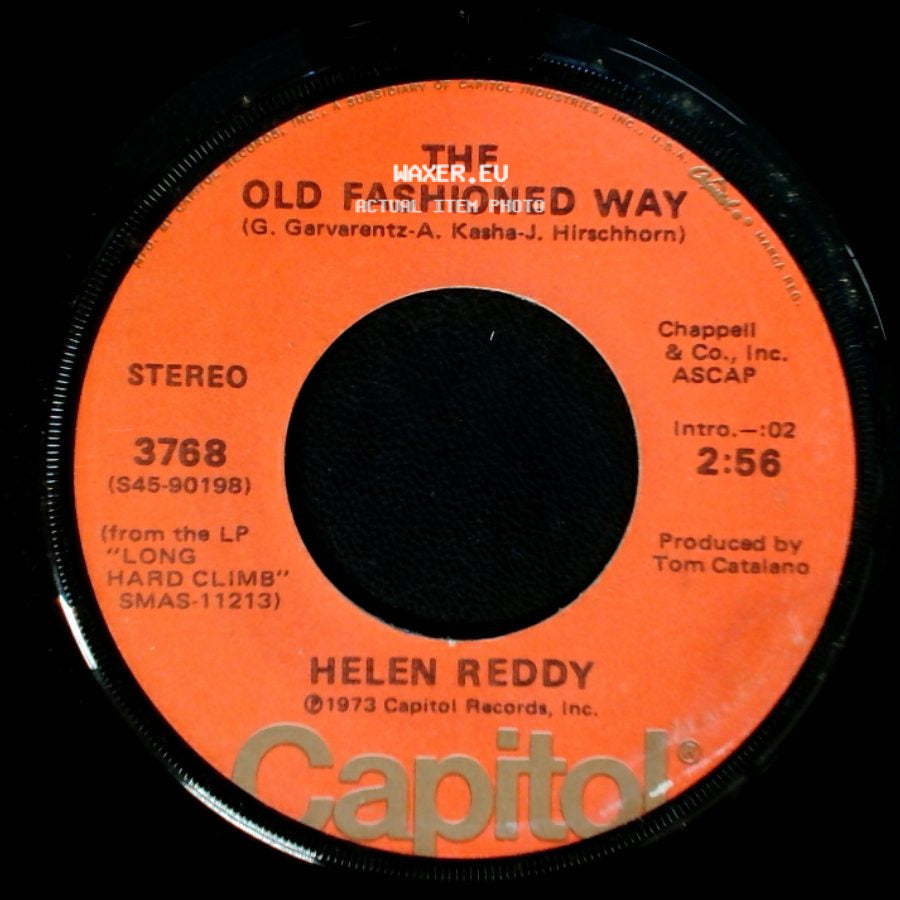 Helen Reddy - Leave Me Alone (Ruby Red Dress) / The Old Fashioned Way side B