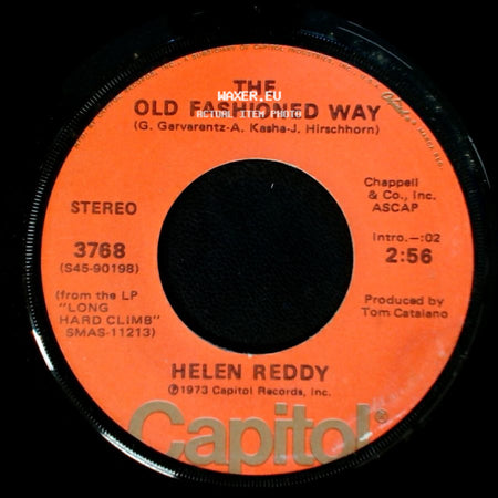 Helen Reddy - Leave Me Alone (Ruby Red Dress) / The Old Fashioned Way side B
