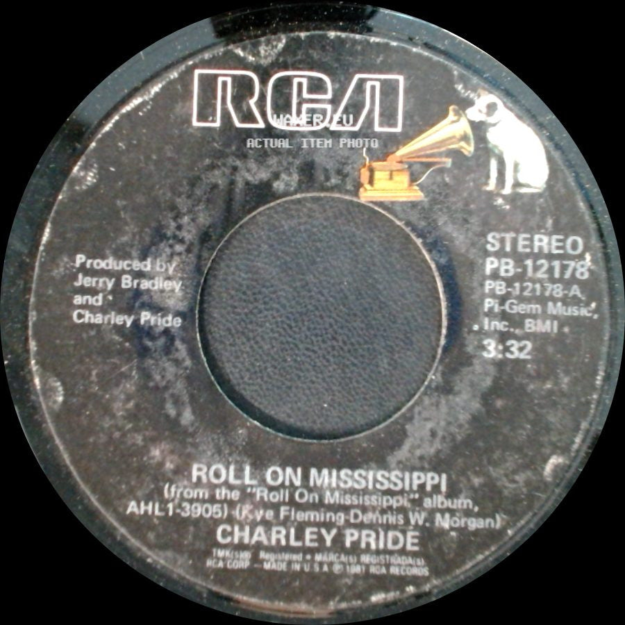 Charley Pride - Roll On Mississippi / Fall Back On Me side A