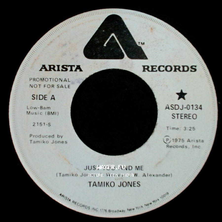 Tamiko Jones - Just You And Me / Just You And Me side B