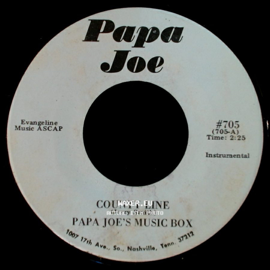 Papa Joe's Music Box / Papa Joe - County Line / Don't Get Around Much Anymore side A