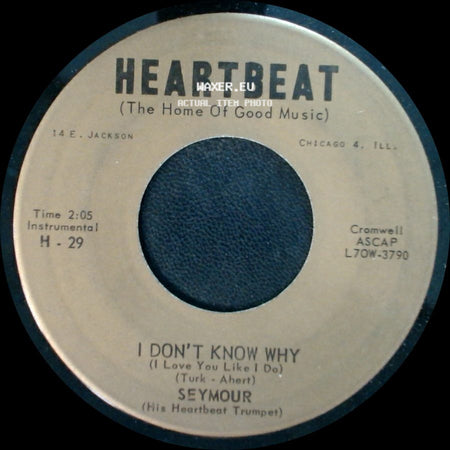 Seymour - After You've Gone / I Don't Know Why (I Love You Like I Do) side B
