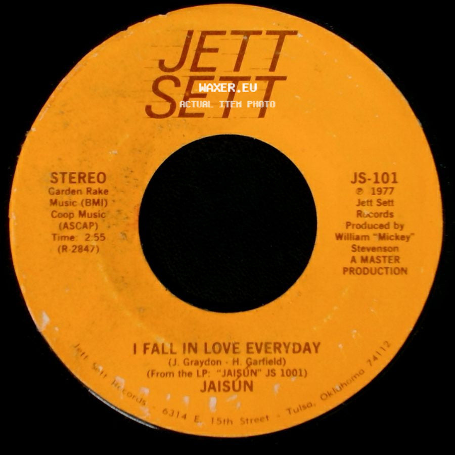 Jaisun - I Fall In Love Everyday / Try And Understand side A