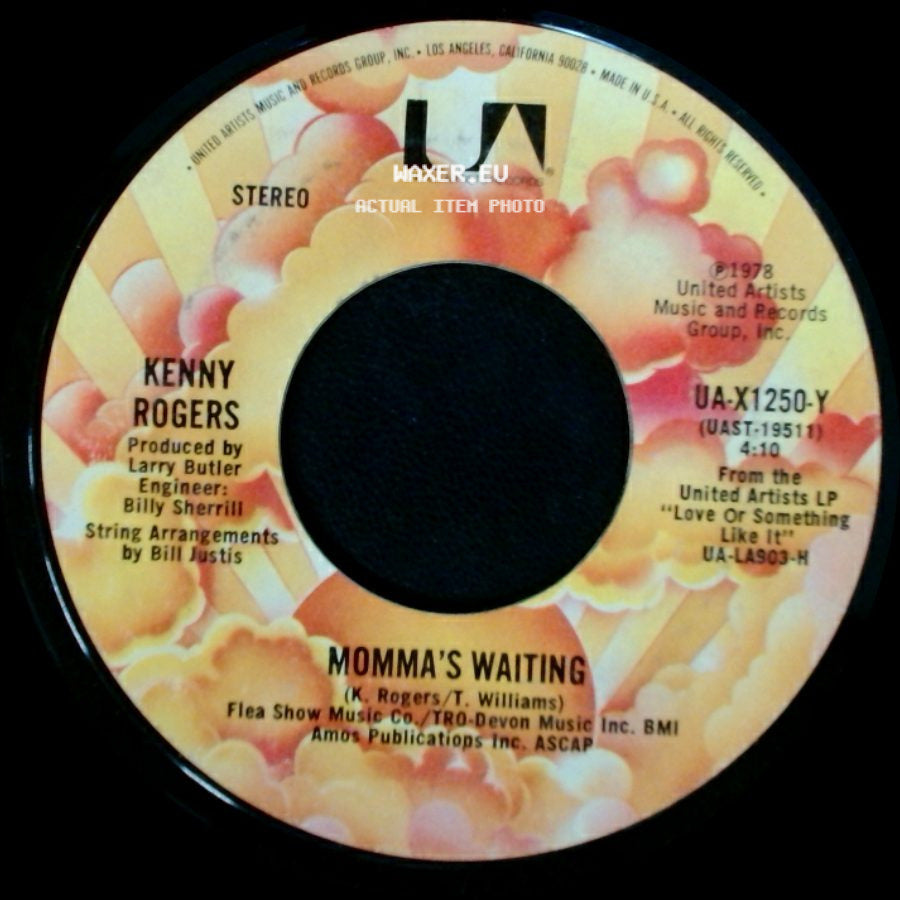 Kenny Rogers - Momma's Waiting / The Gambler side A