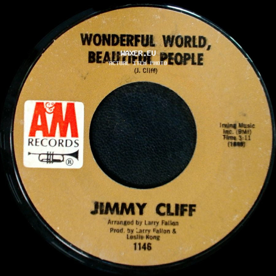 Jimmy Cliff - Waterfall / Wonderful World, Beautiful People side B
