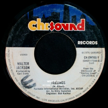 Walter Jackson - Feelings / Words (Are Impossible) side A