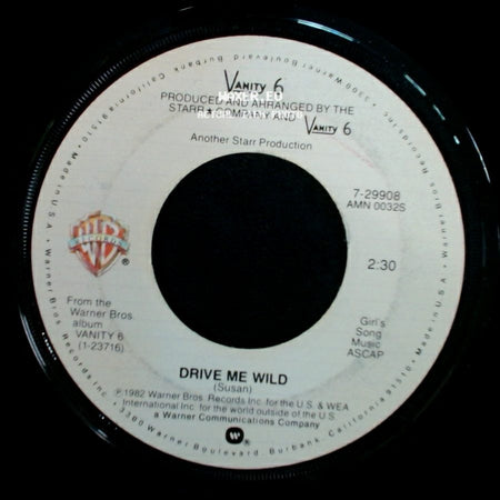Vanity 6 - Drive Me Wild / Nasty Girl side A