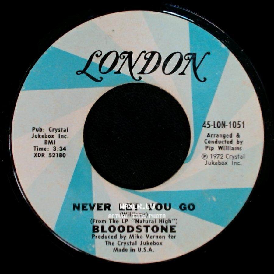 Bloodstone - You Know We've Learned / Never Let You Go side B