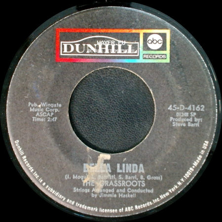 The Grassroots - Desea Linda / Hot Bright Lights side A