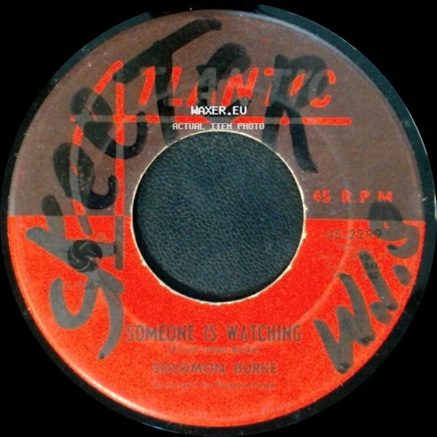 Solomon Burke - Dance, Dance, Dance / Someone Is Watching side B