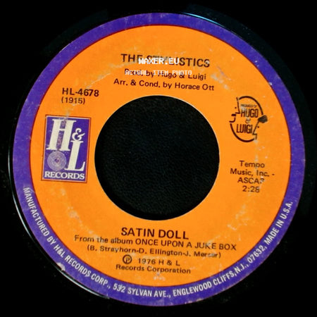 The Stylistics - I Got A Letter / Satin Doll side B