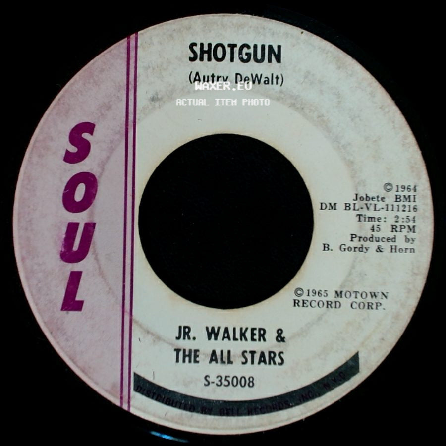 Jr. Walker & The All Stars - Shotgun / Hot Cha side A