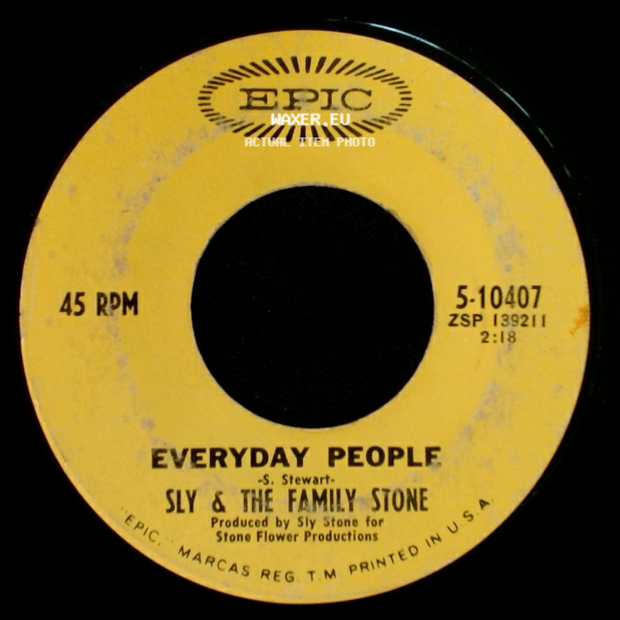Sly & The Family Stone - Sing A Simple Song / Everyday People side B