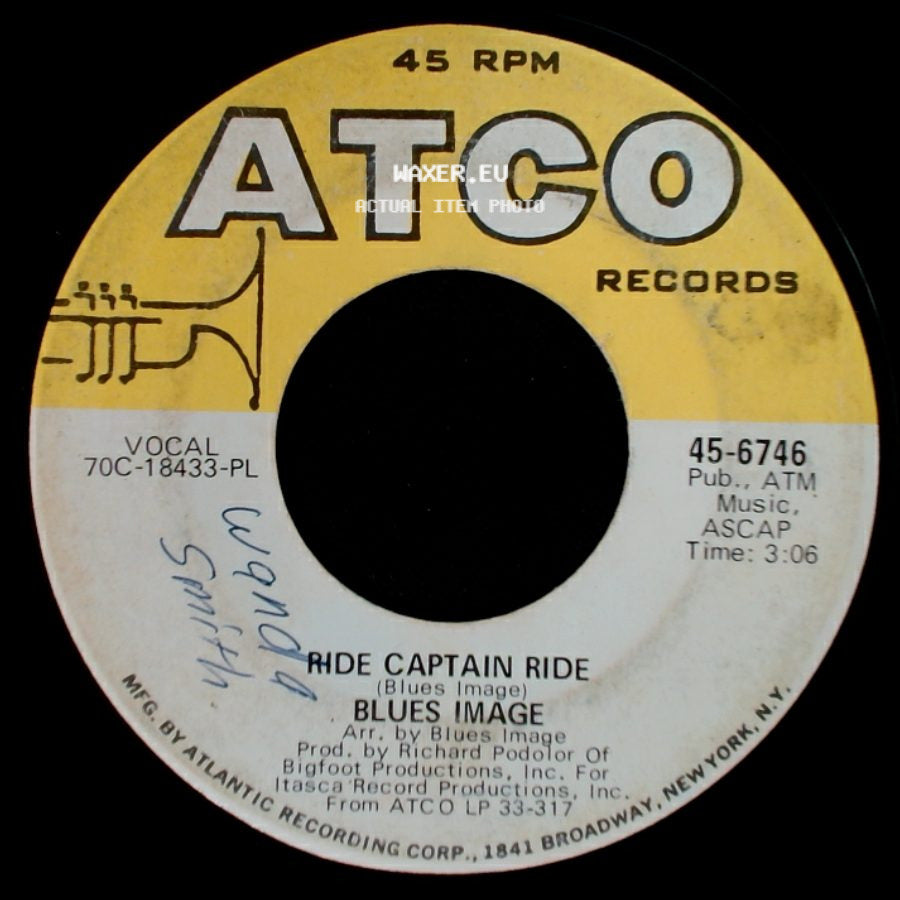 Blues Image - Ride Captain Ride / Pay My Dues side A