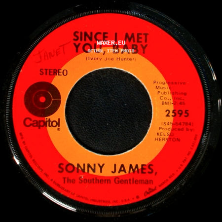 Sonny James, The Southern Gentleman / Sonny James - Since I Met You, Baby / Clinging To A Hope side A
