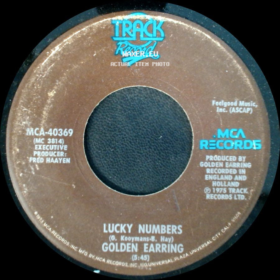 Golden Earring - Lucky Numbers / Ce Soir side A
