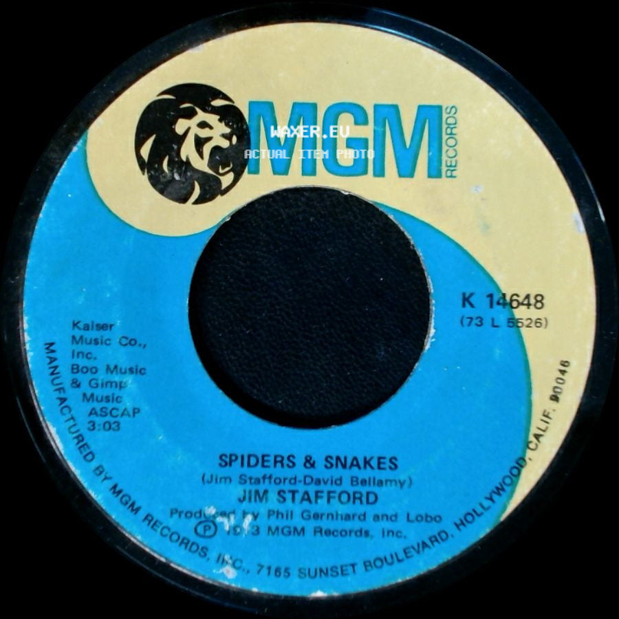 Jim Stafford - Spiders & Snakes / Undecided side A