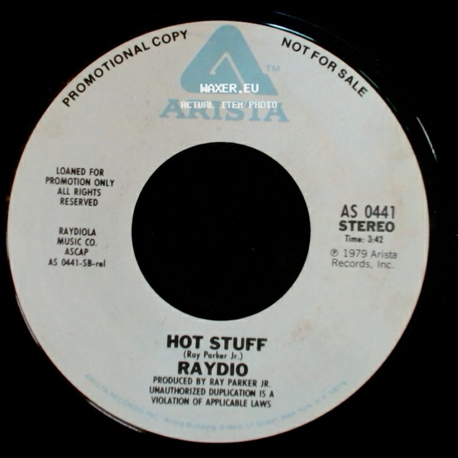 Raydio - Hot Stuff / More Than One Way To Love A Woman side A