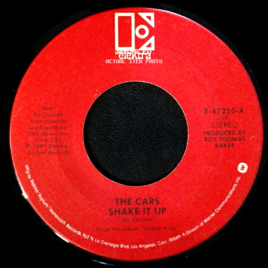 The Cars - Shake It Up / Cruiser side A