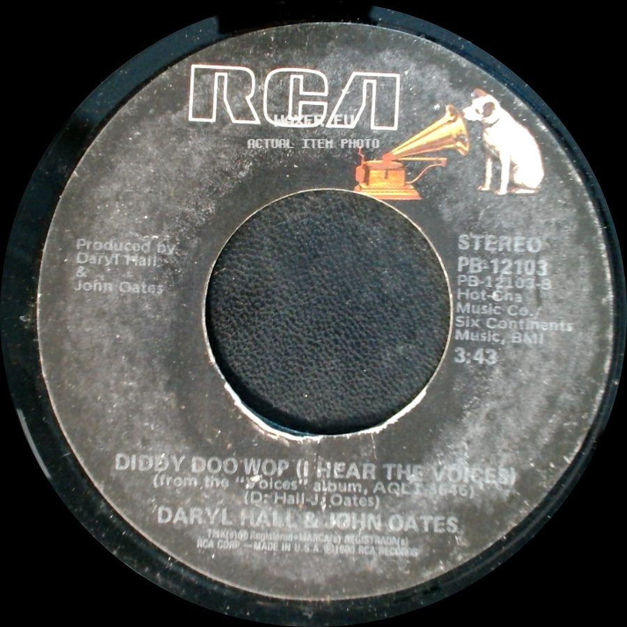 Daryl Hall & John Oates - Did It Doo Wop (I Hear The Voices) / You've Lost That Lovin' Feeling side A