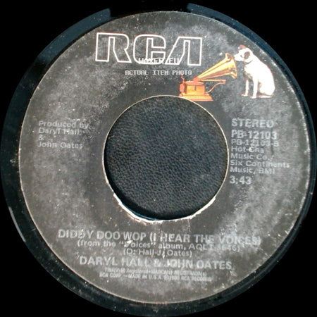 Daryl Hall & John Oates - Did It Doo Wop (I Hear The Voices) / You've Lost That Lovin' Feeling side A