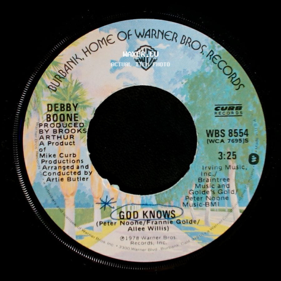 Debby Boone - Baby, I'm Yours / God Knows side B