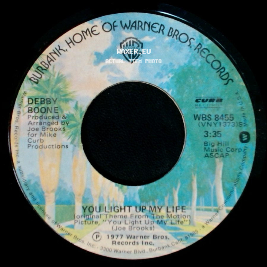 Debby Boone - You Light Up My Life / Hasta Manana side A
