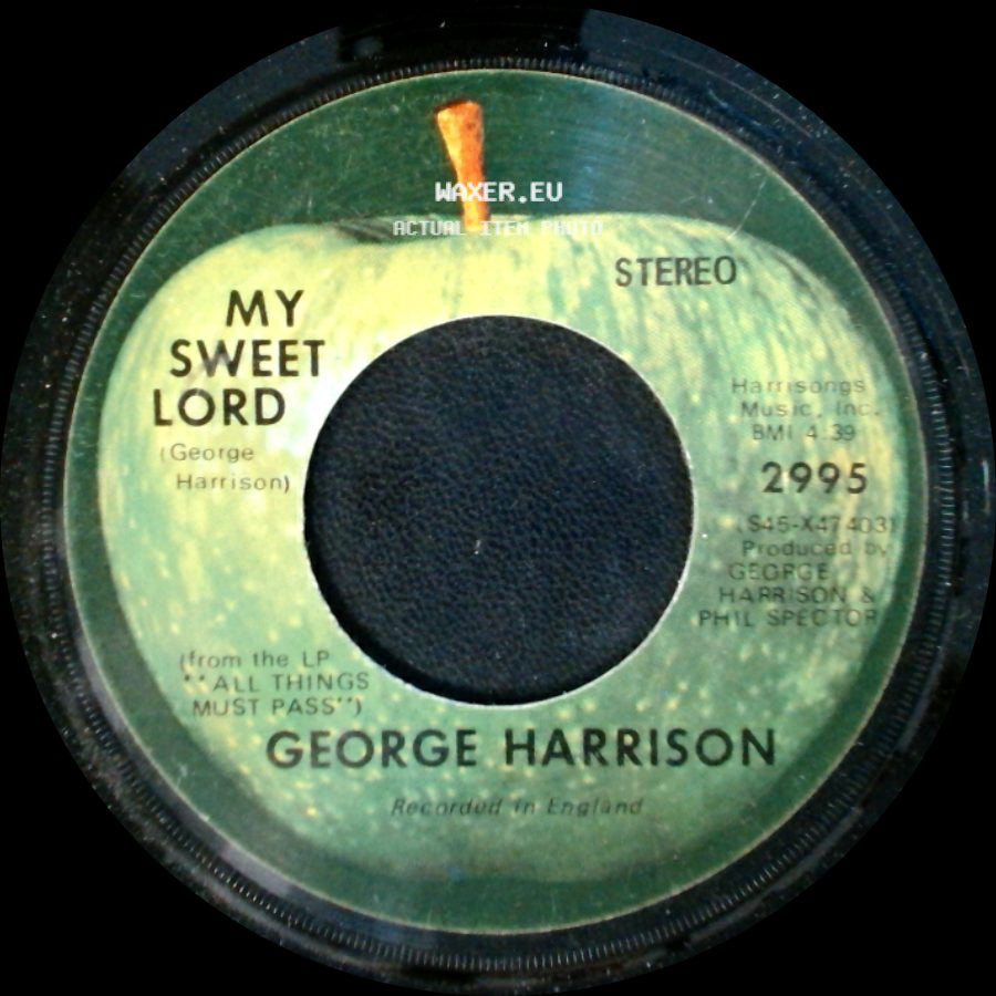 George Harrison - My Sweet Lord / Isn't It A Pity side A