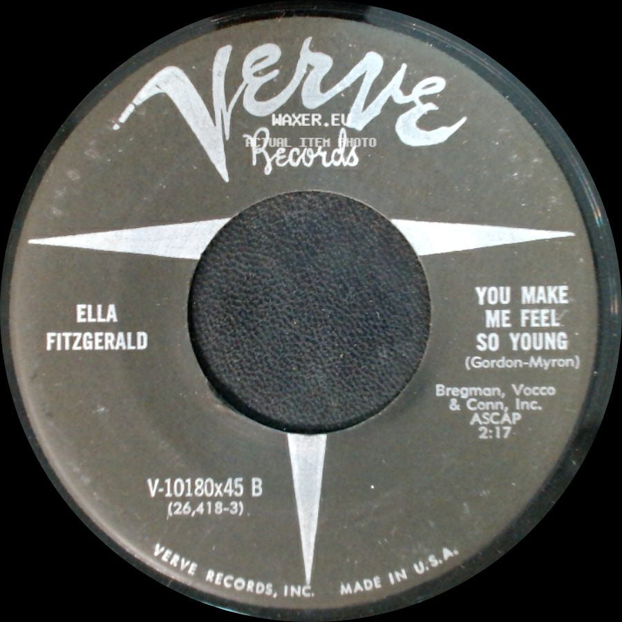 Ella Fitzgerald - You Make Me Feel So Young / But Not For Me side A
