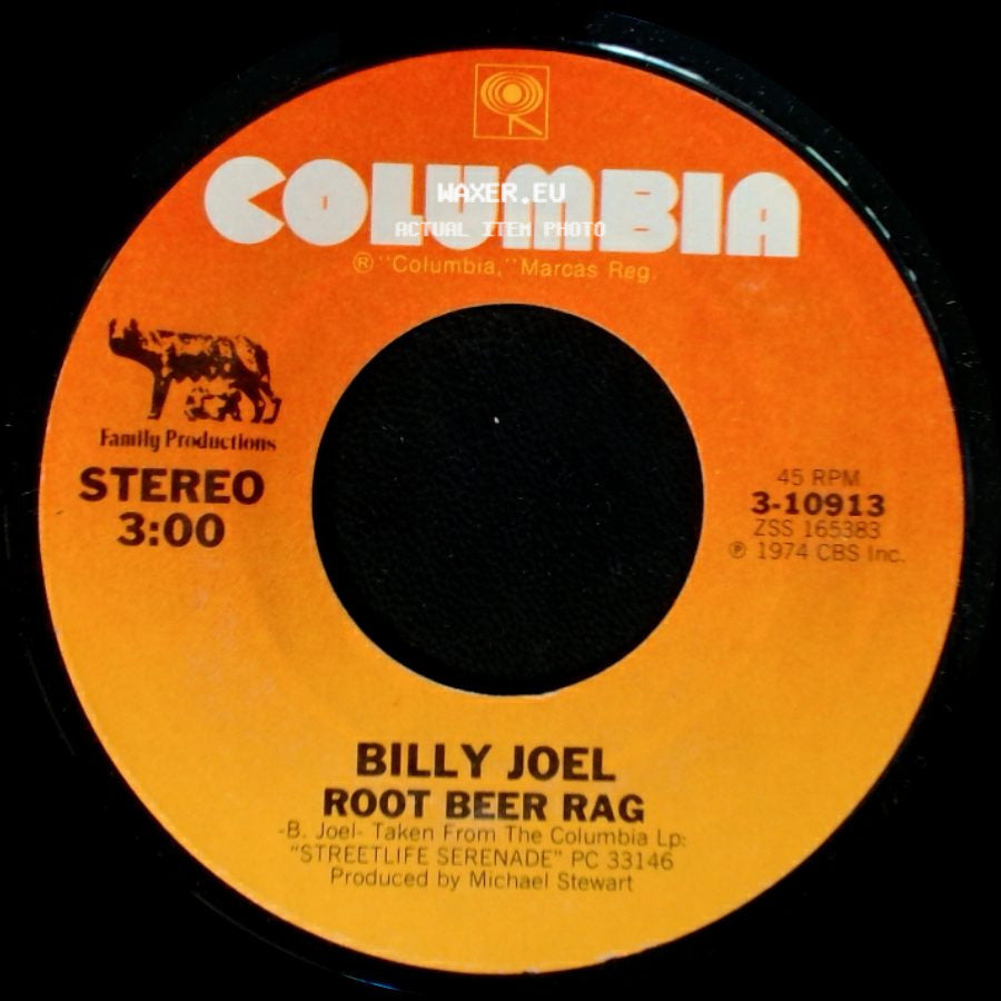 Billy Joel - Root Beer Rag / Big Shot side A