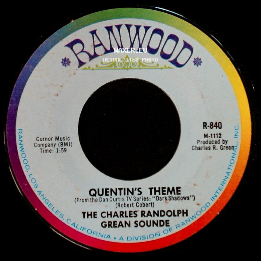 The Charles Randolph Grean Sounde - Quentin's Theme / #1 At The "Blue Whale" side A