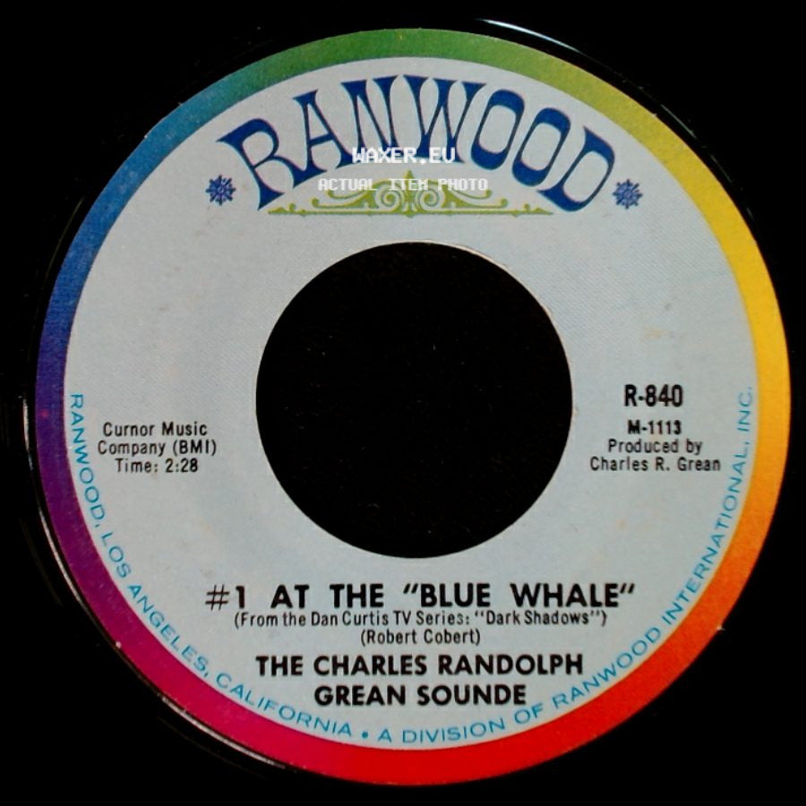 The Charles Randolph Grean Sounde - Quentin's Theme / #1 At The "Blue Whale" side B