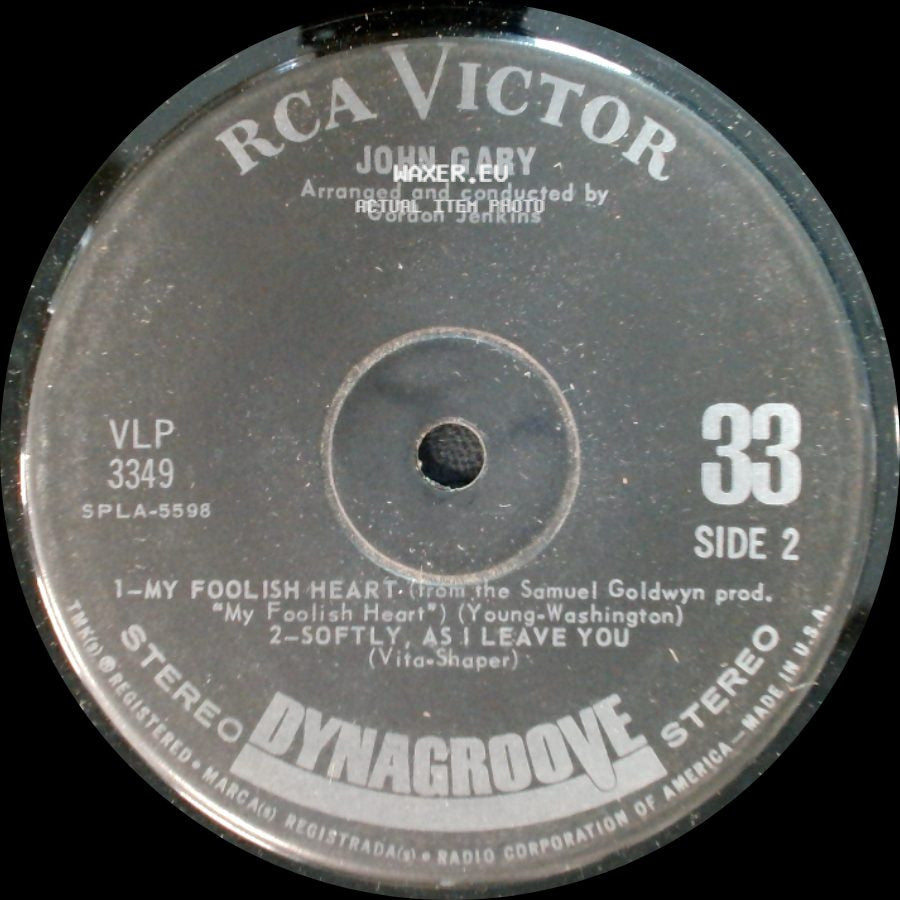 John Gary - Unknown Title A / Unknown Title B side B