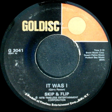 Skip & Flip - Cherry Pie / It Was I side B