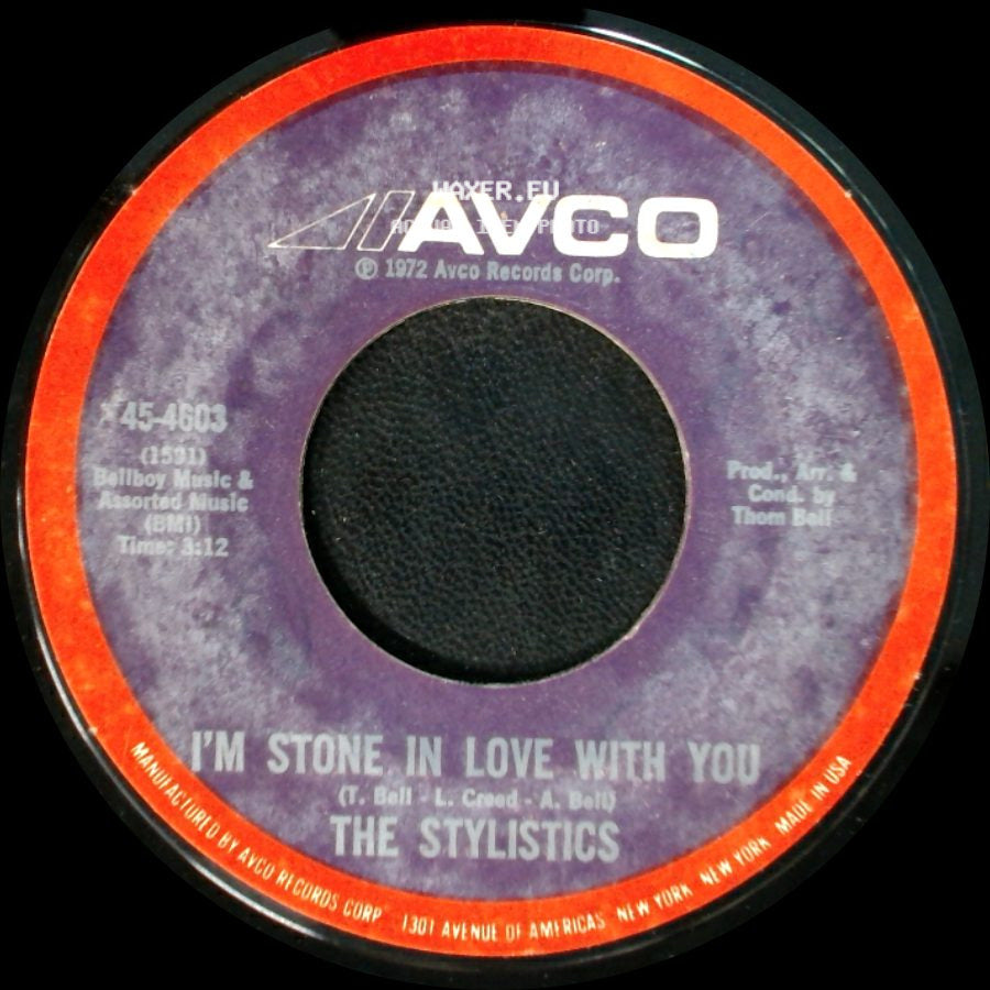 The Stylistics - Make It Last / I'm Stone In Love With You side B